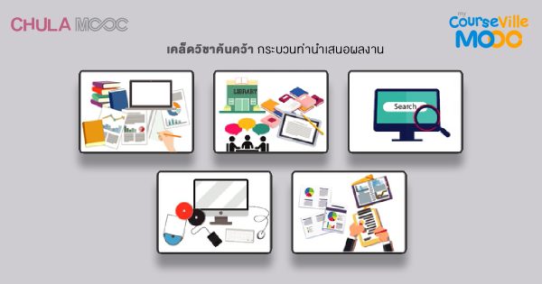 เคล็ดวิชาค้นคว้า กระบวนท่านำเสนอผลงาน (Research & Presentation Tips and Tricks)